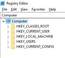 Windows registry